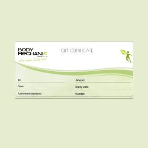 Body Mechanix Gift Certificate