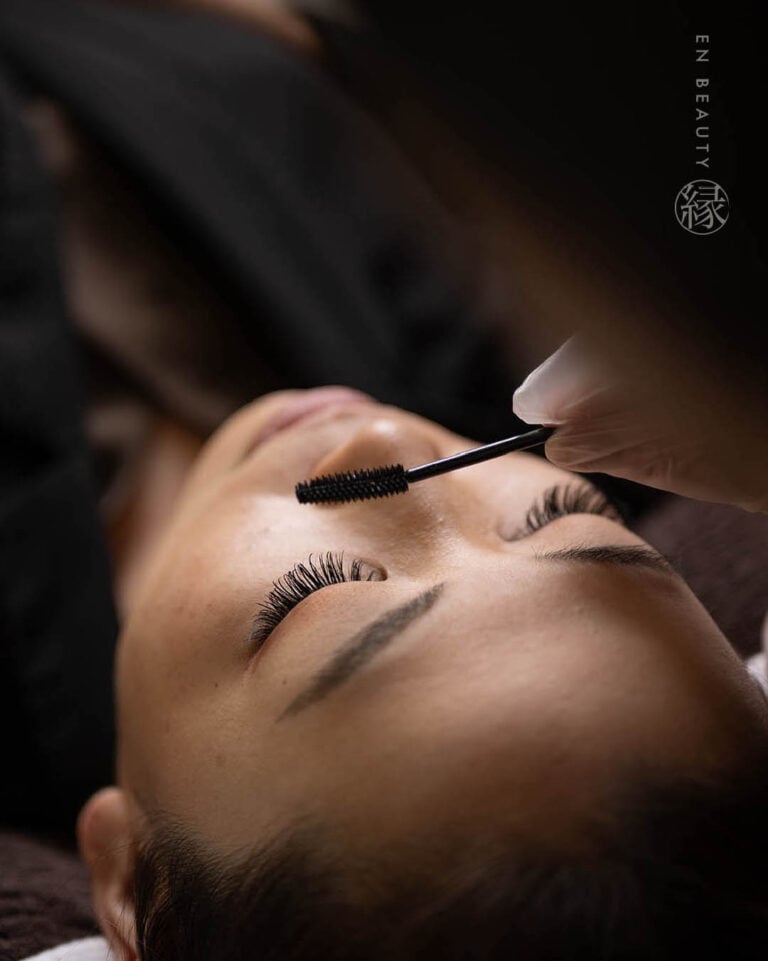 en beauty lash extensions application northcote kanji 1 768x961